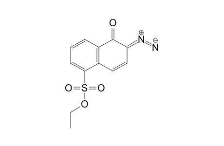 Ethyl 6-diazo-5-oxo-5,6-dihydronaphthalene-1-sulfonate
