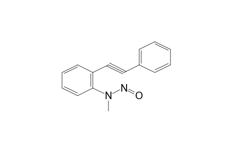 Benzenamine, N-methyl-N-nitroso-2-(phenylethynyl)-