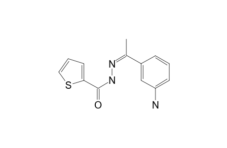 N'-[1-(3-aminophenyl)ethylidene]-2-thiophenecarbohydrazide