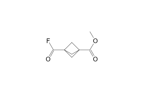 3-carbonofluoridoyl-1-bicyclo[1.1.1]pentanecarboxylic acid methyl ester