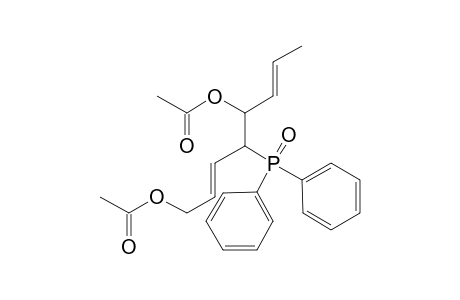(4RS,5RS)-(E,E)-4-Diphenylphosphinoylocta-2,6-diene-1,5-diyl diacetate