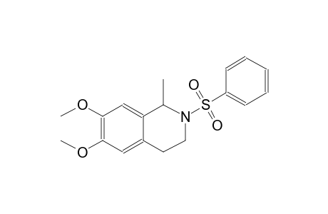 2-Benzenesulfonyl-6,7-dimethoxy-1-methyl-1,2,3,4-tetrahydro-isoquinoline