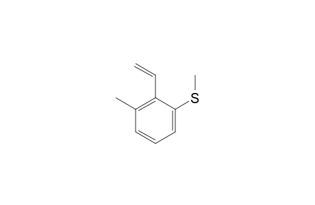 1-methyl-3-methylsulfanyl-2-vinyl-benzene