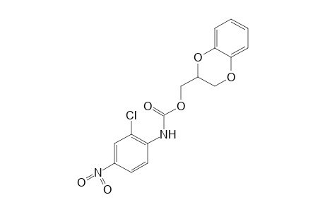 2-chloro-4-nitrocarbanilic acid, (1,4-benzodioxan-2-yl)methyl ester