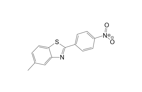 Benzothiazole, 5-methyl-2-(4-nitrophenyl)-