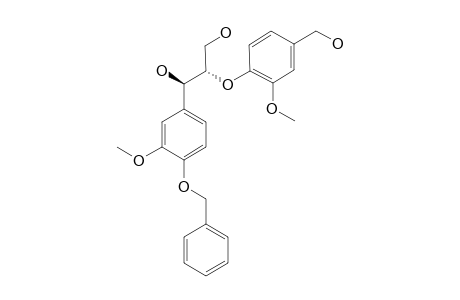 1-(4-BENZYLOXY-3-METHOXYPHENYL)-2-(4-HYDROXYMETHYL-2-METHOXYPHENOXY)-1,3-PROPANEDIOL;E