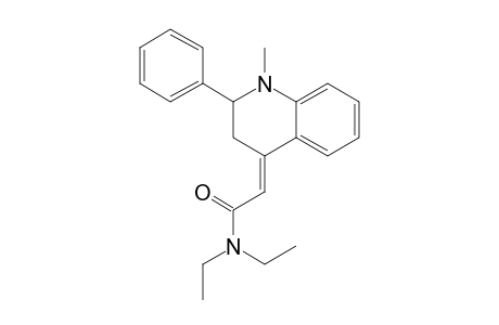 (E)-N,N-Diethyl-2-[1-methyl-2-phenyl-2,3-dihydroquinolin-4(1H)-ylidene]acetamide