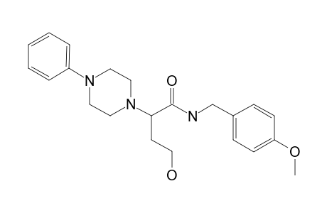 4-Hydroxy-N-p-anisyl-2-(4-phenylpiperazino)butyramide