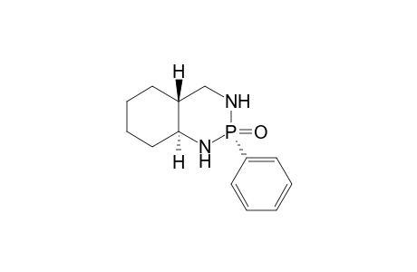 trans-(2R*,4aR*,8aS*)-2-phenyl-3,4,4a,5,6,7,8,8a-octahydro-1H-benzo[d][1,3,2]diazaphosphinine 2-oxide