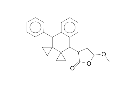 8,9-Benzodispiro[2.0.2.4]decane, 7-(3-methoxy-2-oxa-1-oxocyclopent-5-yl)-10-phenyl-