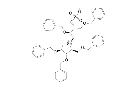 2,3,5-TRI-O-BENZYL-1,4-DIDEOXY-1,4-[[(2S,3S)-2,4-DI-(BENZYLOXY)-3-(SULFOXY)-BUTYL]-EPISELENONIUMYLIDENE]-D-ARABINITOL-INNER-SALT