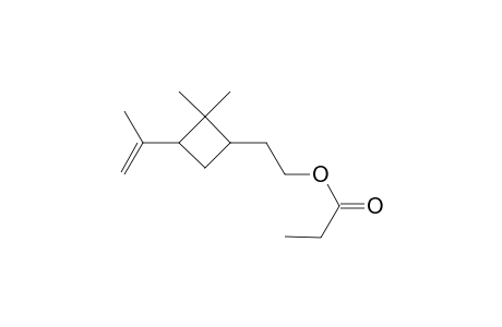 2,2-Dimethyl-3-isopropenylcyclobutane-1-ethyl propionate