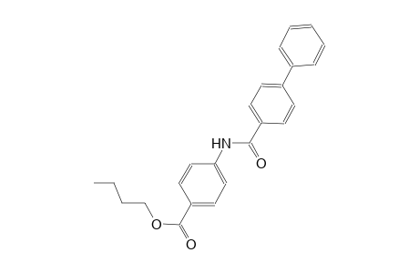 butyl 4-[([1,1'-biphenyl]-4-ylcarbonyl)amino]benzoate