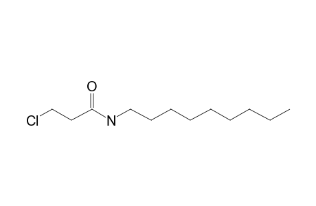 Propionamide, 3-chloro-N-nonyl-