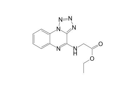 (1,2,3,5,9b-Pentaazacyclopenta[a]naphthalen-4-ylamino)acetic acid, ethyl ester