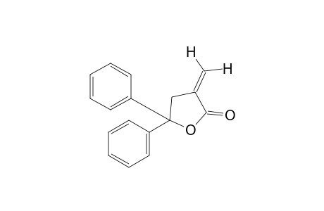 dihydro-5,5-diphenyl-3-methylene-2(3H)-furanone