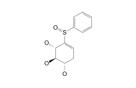 2-PHENYLSULFOXIDE-3-ALPHA,4-BETA,5-ALPHA-TRIHYDROXYCYClOHEX-1-ENE