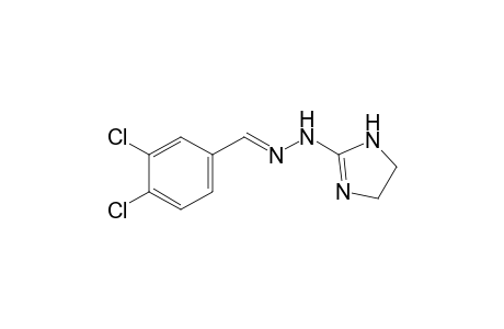 3,4 -dichlorobenzaldehyde, (2-imidazolin-2-yl) hydrazone