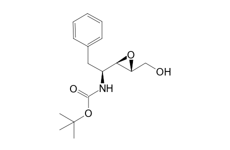 3-[(1-tert-Butoxycarbonylamido)-2-phenylethyl]oxirane-2-methol