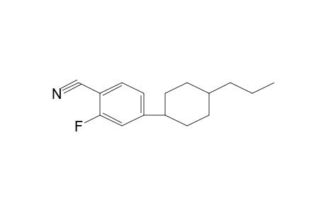 2-Fluoro-4-(4-propylcyclohexyl)benzonitrile