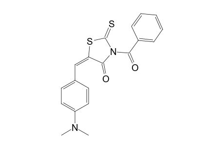 3-Benzoyl-5-(4-dimethylaminobenzylidene)rhodanine