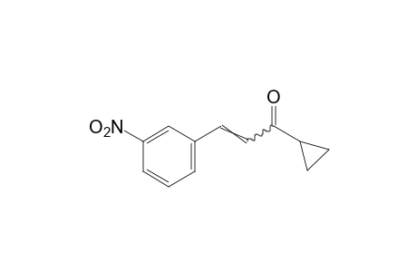 1-cyclopropyl-3-(m-nitrophenyl)-2-propen-1-one