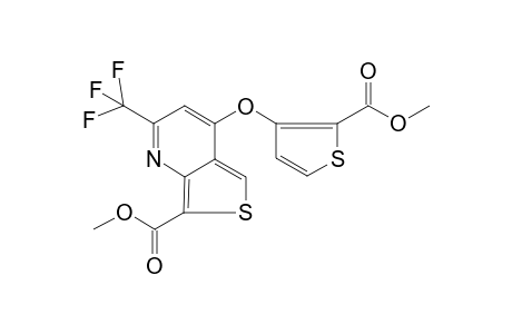 Thieno[3,4-b]pyridine-3-carboxylic acid, 5-trifluoromethyl-7-(2-methoxycarbonyl-3-thienyloxy)-, methyl ester