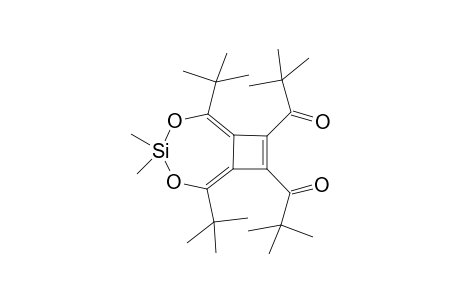 1,5-bis( 1',1'-Dimethylethyl)-7,8-bis( 2',2'-dimethyl-1'-oxopropyl) cyclobuta[e][1.3.2] dioxasilepine