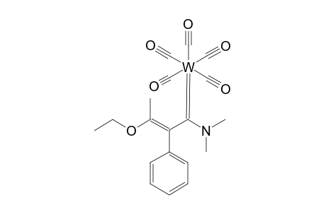 PENTACARBONYL-[(2E)-1-(DIMETHYLAMINO)-3-ETHOXY-4-PHENYLBUTENYLIDENE]-TUNGSTEN
