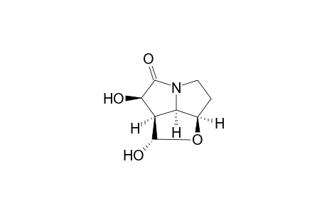 (+)-(1R,5AS,7S,7AR,7BR)-1,7-DIHYDROXY-6-OXAOCTAHYDRO-2H-CYCLOPENTA-[GH]-PYRROLIZIN-2-ONE