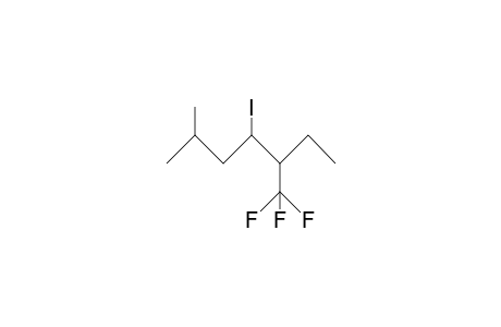 5-Trifluoromethyl-4-iodo-2-methyl-heptane diastereomer A