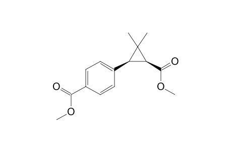 Methyl 4-(cis-3-(methoxycarbonyl)-2,2-dimethylcyclopropyl)benzoate