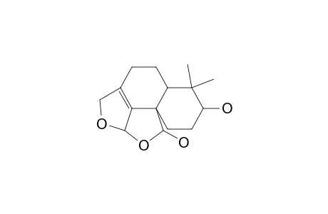 2H,9H-Benzo[e]furo[2,3,4-cd]isobenzofuran-6,9-diol, 4,4a,5,6,7,8,10a,10b-octahydro-5,5-dimethyl-