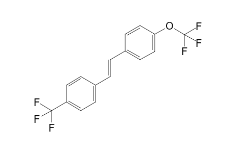 (E)-1-(trifluoromethoxy)-4-(4-(trifluoromethyl)styryl)benzene