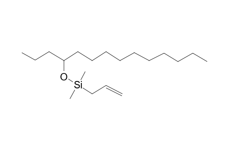 Allyl(dimethyl)[(1-propylundecyl)oxy]silane