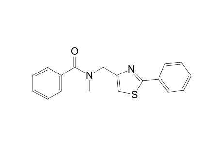 N-[(2-Phenyl-1,3-thiazol-4-yl)methyl]benzamide, N-methyl-