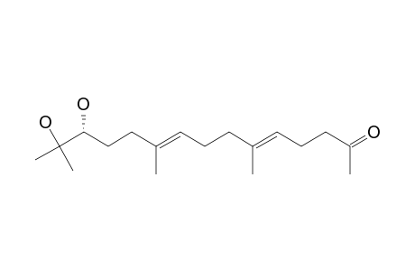 (R,5-E,9-E)-13,14-Dihydroxy-6,10,14-trimethylpentadeca-5,9-dien-2-one