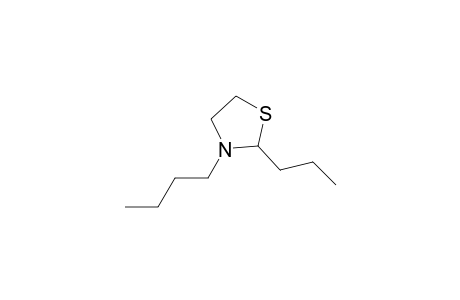 Thiazolidine, 3-butyl-2-propyl-