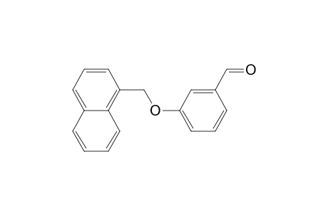 Benzaldehyde, 3-(1-naphthalenylmethoxy)-