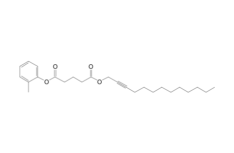 Glutaric acid, tridec-2-yn-1-yl 2-methylphenyl ester