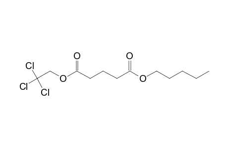 Glutaric acid, pentyl 2,2,2-trichloroethyl ester