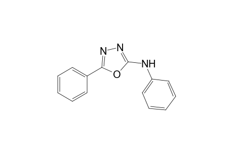 2-PHENYL-5-(PHENYLAMINO)-1,3,4-OXADIAZOLE