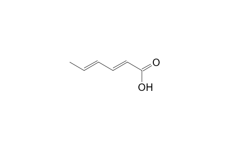 (2E,4E)-2,4-hexadienoic acid