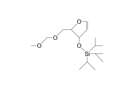 1,4-ANHYDRO-2-DEOXY-5-O-(METHOXYMETHYL)-3-O-[TRIS-(1-METHYLETHYL)-SILYL]-D-ERYTHRO-PENT-1-ENITOL