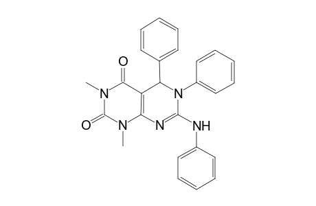 7-PHENYLAMINO-5,6-DIHYDRO-1,3-DIMETHYL-5,6-DIPHENYL-PYRIMIDO-[4,5-D]-PYRIMIDINE-1,3-(2H,4H)-DIONE