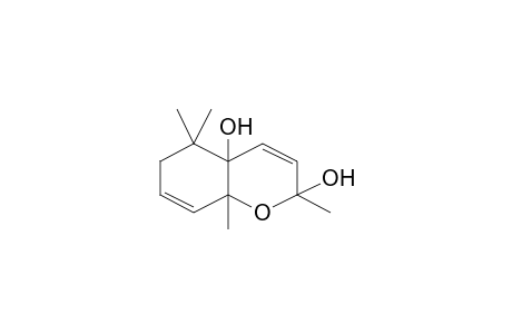 2,5,5,8a-Tetramethyl-6,8a-dihydro-2H-chromene-2,4a(5H)-diol