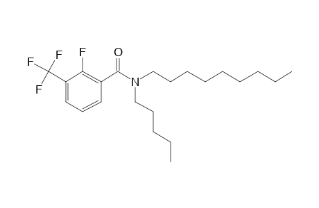 Benzamide, 2-fluoro-3-trifluoromethyl-N-pentyl-N-nonyl-