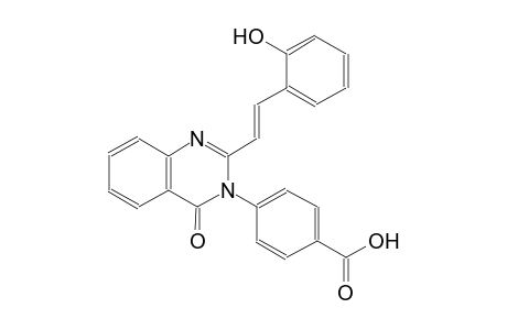 benzoic acid, 4-(2-[(E)-2-(2-hydroxyphenyl)ethenyl]-4-oxo-3(4H)-quinazolinyl)-