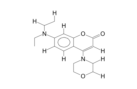 4-MORPHOLINO-7-DIETHYLAMINOCOUMARIN