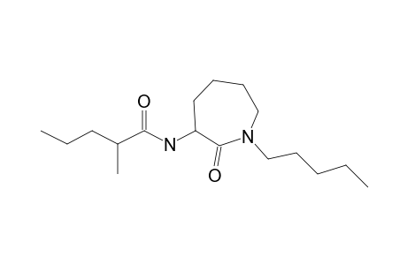 2-Methyl-N-(2-oxo-1-pentylazepan-3-yl)pentanamide